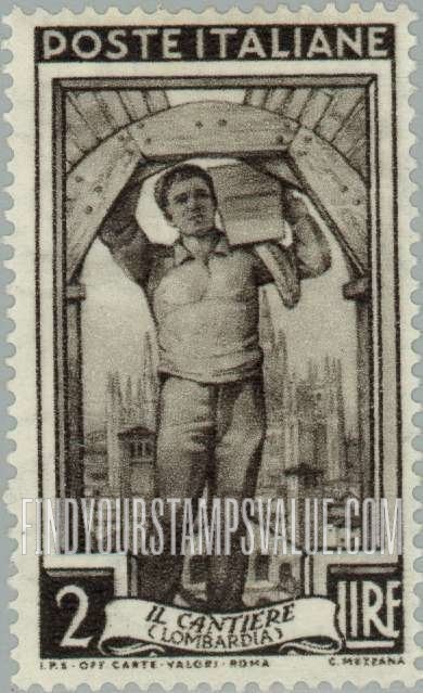 FindYourStampsValue: Blacksmith, Aosta Valley