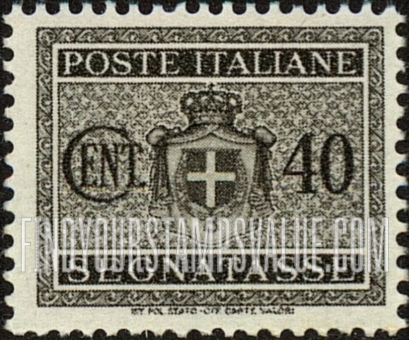 FindYourStampsValue: POSTAGE DUE - Coat of Arms