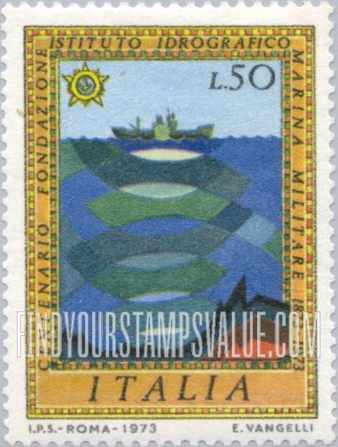 FindYourStampsValue: Ship Exploring Ocean Floor