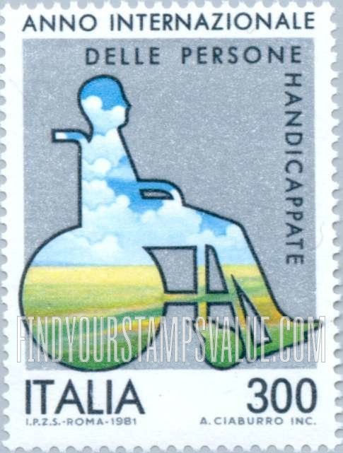 FindYourStampsValue: International Year of the Disabled
