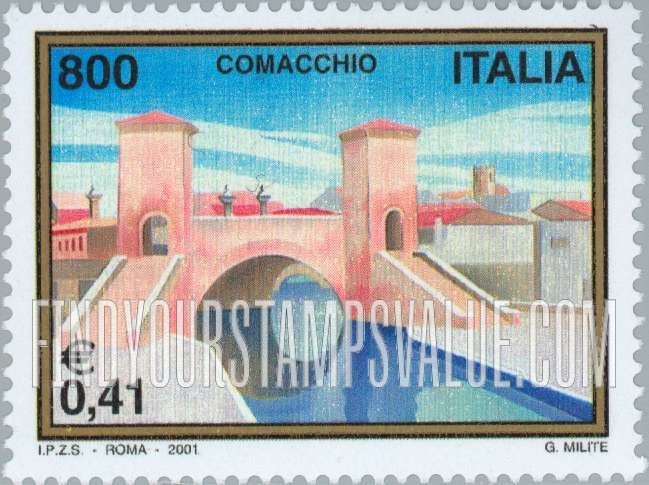 FindYourStampsValue: Tourism: Comacchio