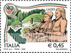 FindYourStampsValue: Italian Regions Type of 2004: Lazio