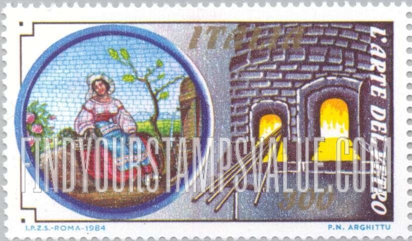 FindYourStampsValue: Mosaic, furnace