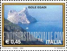 FindYourStampsValue: Tourism Type of 2002: Isole Egadi