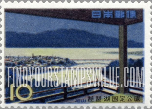 FindYourStampsValue: Lake Biwa - 琵琶湖
