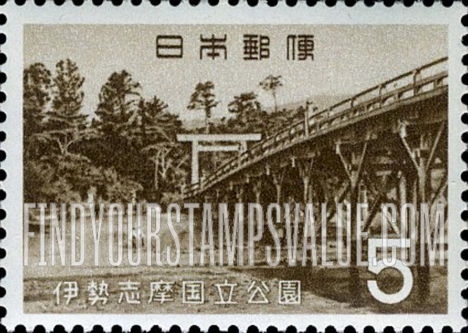 FindYourStampsValue: Uji Bridge - 宇治橋