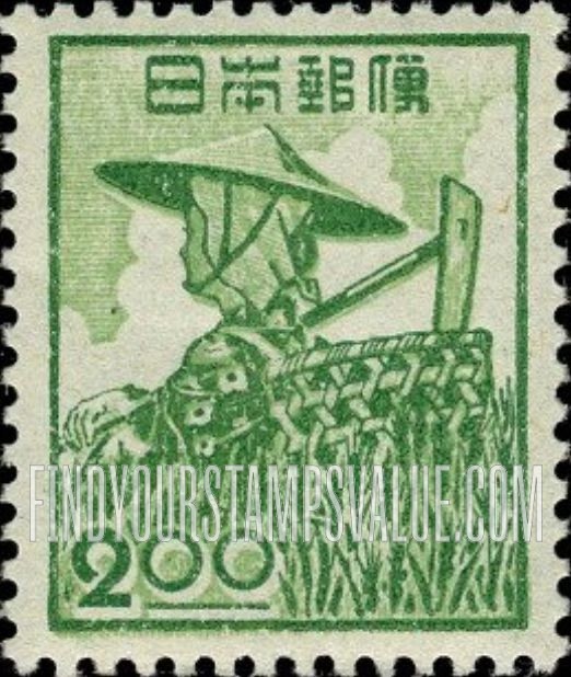 FindYourStampsValue: Farm Woman - 農婦