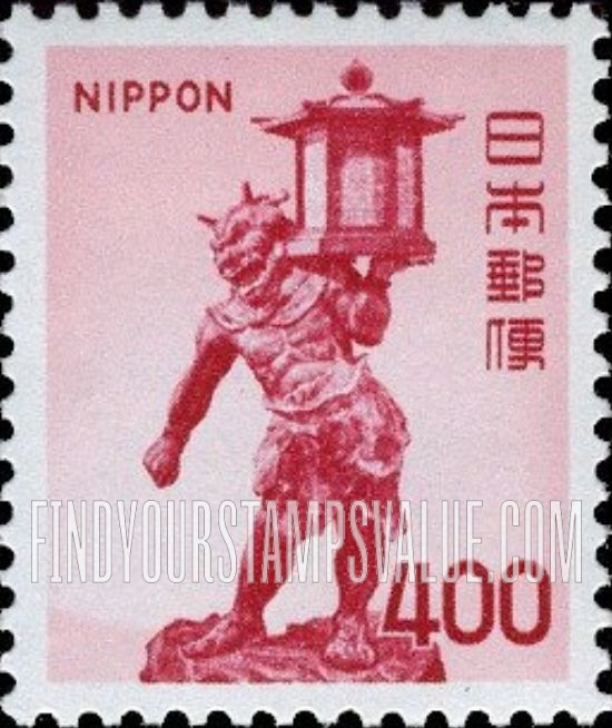 FindYourStampsValue: Tentoki Sculpture, 11th Century - 天灯鬼、11世紀