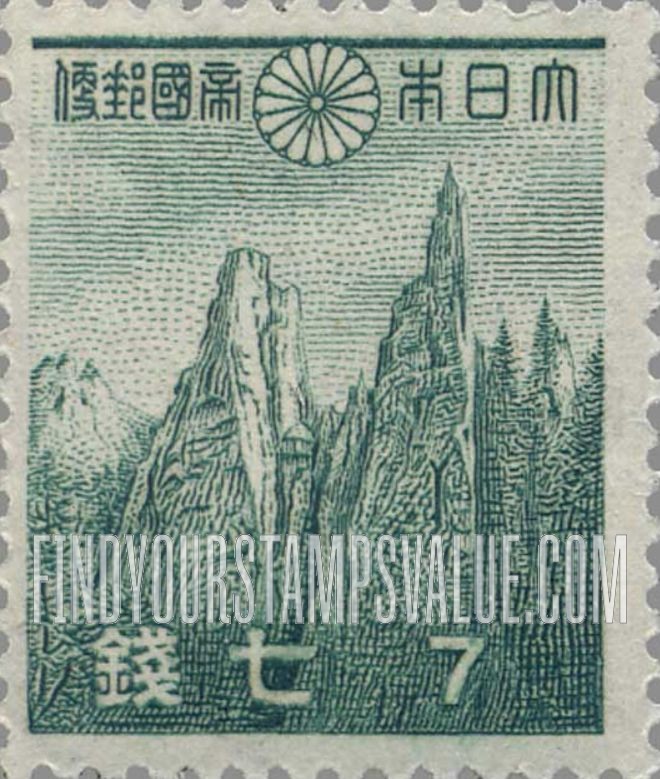 FindYourStampsValue: Diamond Mountains, Korea - 金剛山(クムガンサン)、北朝鮮