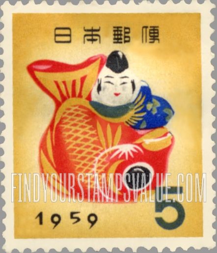 FindYourStampsValue: Toy of Takamatsu (TaiEbisu) - 鯛えびす