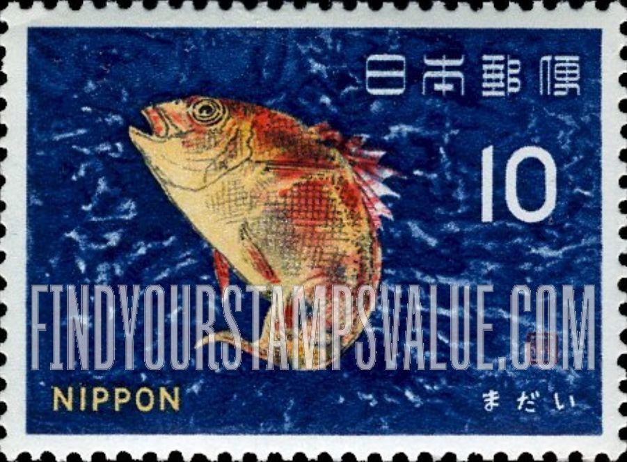 FindYourStampsValue: Bream - まだい