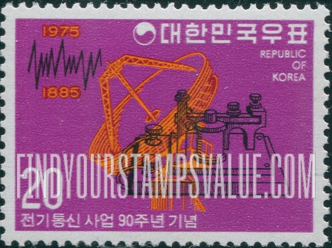 FindYourStampsValue: Cassegrainian Telescope and Morse Key - 캐서그레인식 반사 망원경과 모오스 전건