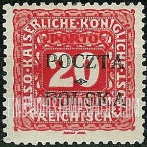 FindYourStampsValue: POSTAGE DUE - Postage Due Postage Due 1916, Overprinted in Black