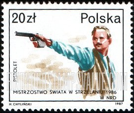 FindYourStampsValue: Success of Polish Athletes at World Championship Events: Marksmanship, E. Germany