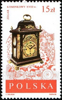 FindYourStampsValue: Antique Clocks: Carriage clock, 18th centennial, vertical