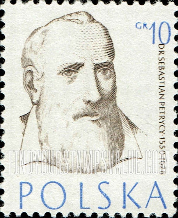 FindYourStampsValue: Doctors’ Portraits: Dr. Sebastian Petrycy