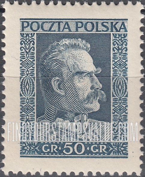 FindYourStampsValue: Marshal Pilsudski: Types of 1928-37