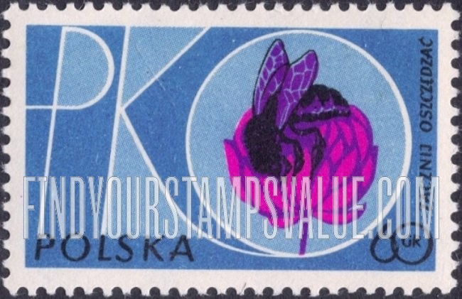 FindYourStampsValue: Initials and Bee and clover