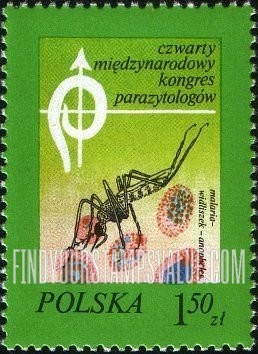 FindYourStampsValue: Anopheles Mosquito and Blood Cells