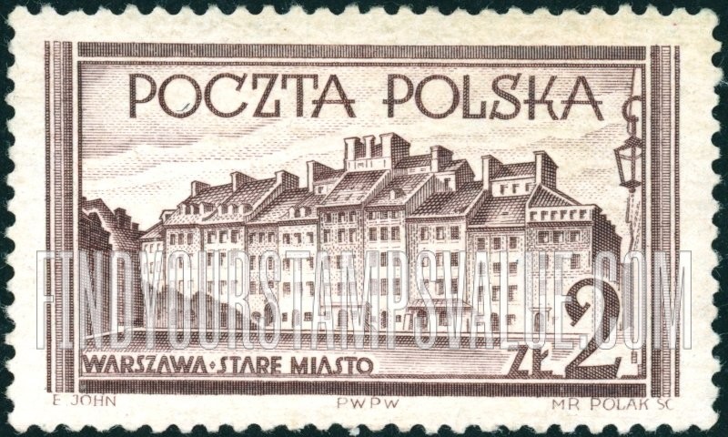 FindYourStampsValue: Old Section, Warsaw