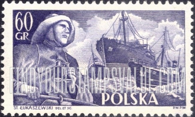 FindYourStampsValue: Fisherman, S. S. Chopin and trawlers