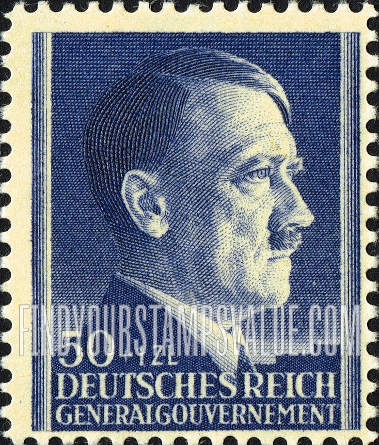 FindYourStampsValue: OCCUPATION SEMI-POSTAL - Adolf Hitler