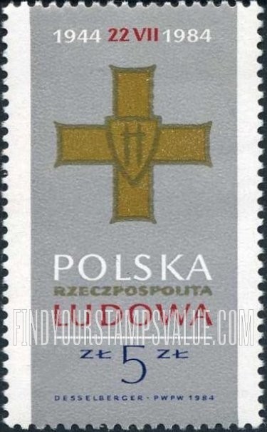 FindYourStampsValue: Order of Grunwald Cross