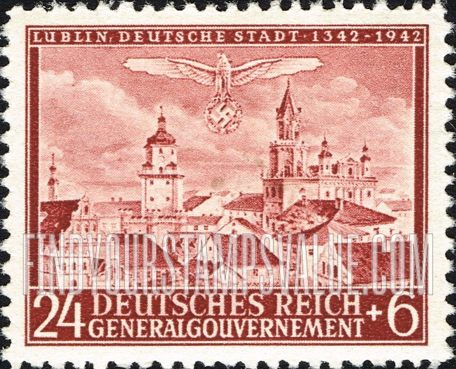 FindYourStampsValue: OCCUPATION SEMI-POSTAL - Modern Lublin