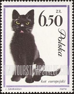 FindYourStampsValue: European Cat