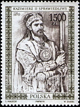 FindYourStampsValue: Royalty Type of 1986: Kazimierz II Sprawiedliwy