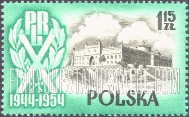 FindYourStampsValue: Lublin Castle