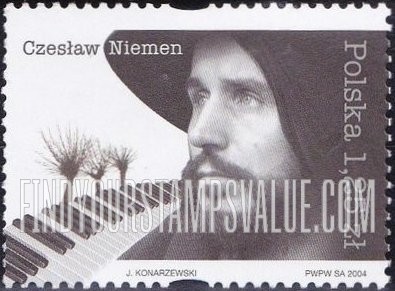 FindYourStampsValue: Czeslaw Niemen (1939-2004), Musician