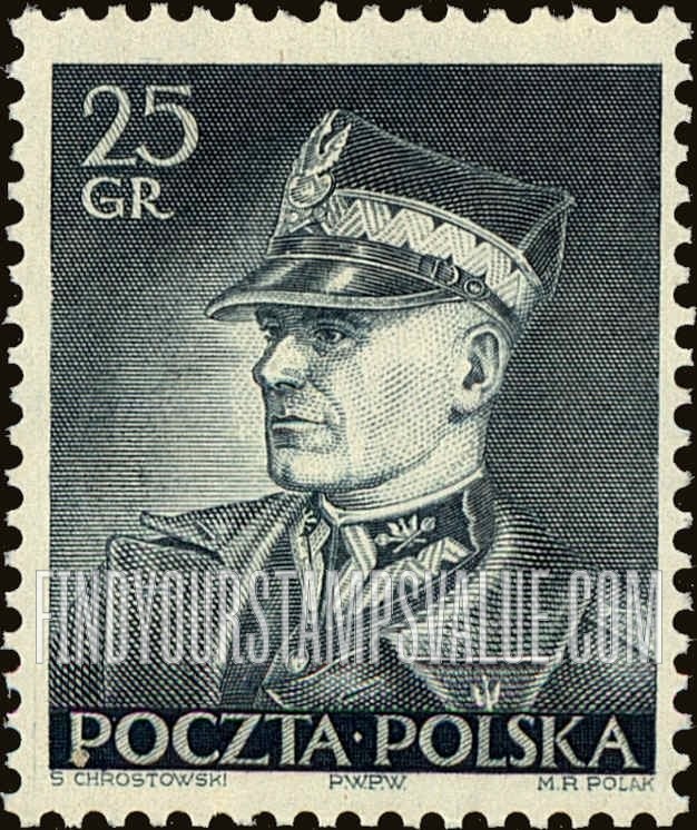 FindYourStampsValue: Marshal Smigly-Rydz