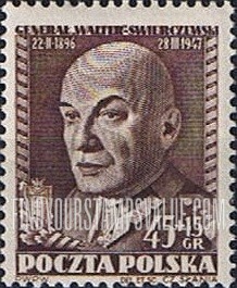 FindYourStampsValue: SEMI-POSTAL - Swierczewski-Walter Type of 1952: General Karol Swierczewski-Walter