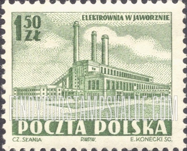 FindYourStampsValue: Power Plant Jaworzno