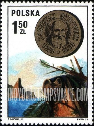 FindYourStampsValue: Polish Scientists: Benedykt Tadeusz Dybowski and Lake Baikal