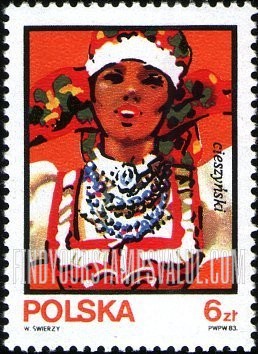 FindYourStampsValue: Traditional Hats: Cieszynski