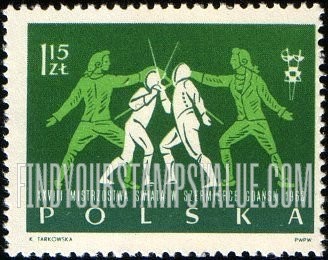 FindYourStampsValue: Contemporary and 18th centenial fencers