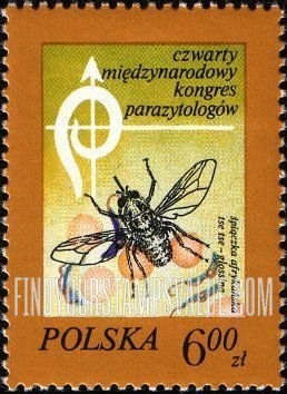 FindYourStampsValue: Tsetse fly and blood cells