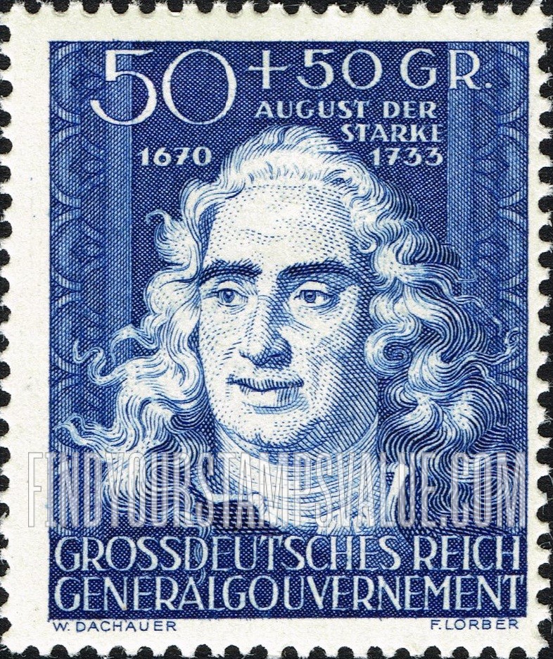 FindYourStampsValue: OCCUPATION SEMI-POSTAL - Augustus II