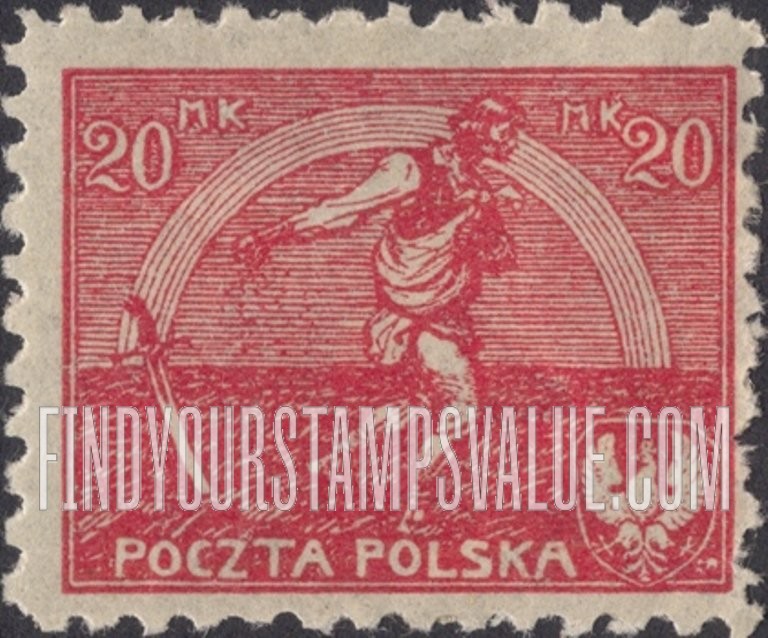 FindYourStampsValue: Sower and Rainbow of Hope