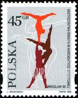 FindYourStampsValue: Acrobatic Sports World Championships, Wroclaw