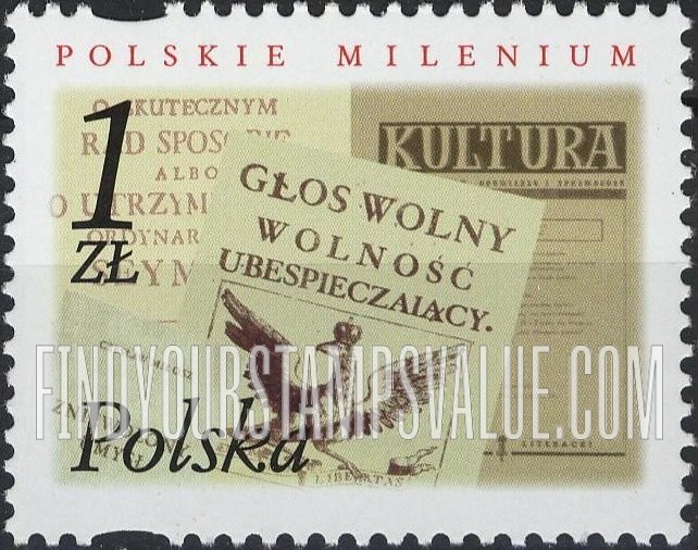 FindYourStampsValue: Millennium: Covers of three magazines