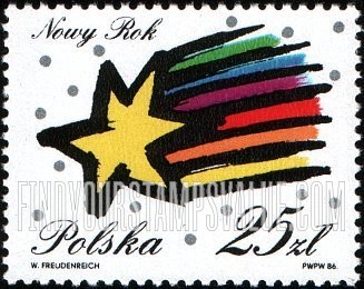 FindYourStampsValue: New Year 1987