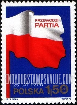 FindYourStampsValue: Polish Flag