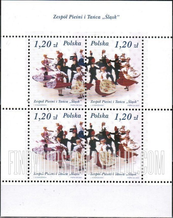 FindYourStampsValue: Silesian Folk Ensemble