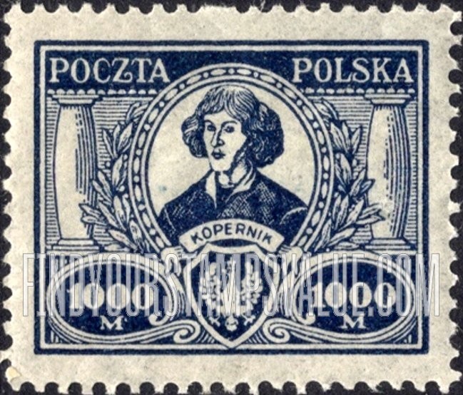 FindYourStampsValue: Nicolaus Copernicus