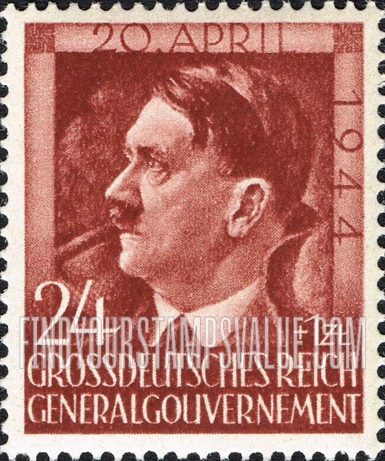 FindYourStampsValue: OCCUPATION SEMI-POSTAL - Adolf Hitler