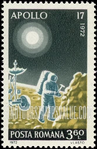 FindYourStampsValue: Apollo 17