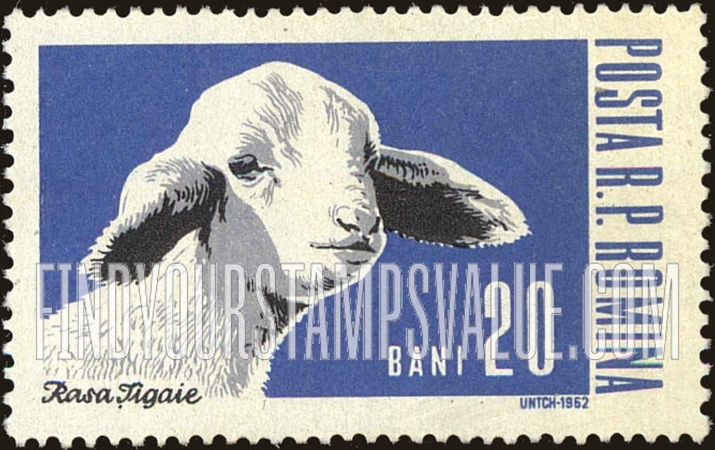 FindYourStampsValue: Sheep, horizontal